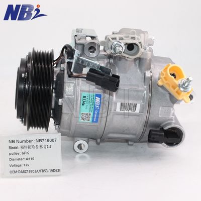 100% getestet Ford Explorer Sport Auto AC Kompressor 3,5 L Turbo DA8Z19703A/FB53-19D629 6PK 12