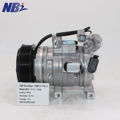 Ein guter Preis. Neuer OEM 883101A751/447260 4221 12V Wechselstromkompressor für Toyota für Corolla L4 1.8 8KG Auto Auto Fits Infiniti FAW Gebraucht Mitsubishi Online