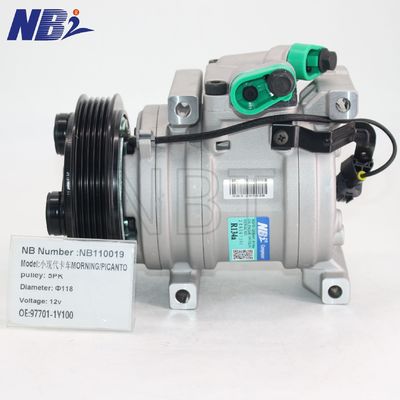 Ein guter Preis. F500-CPAAA-02 97701-1Y000 HS09 Auto AC Compressor for Hyundai I10 Kia Picanto AC Pump F500CPAAA02 977011Y000 Online